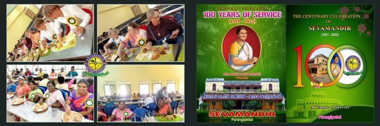 SEVAMANDIR Centenary Message